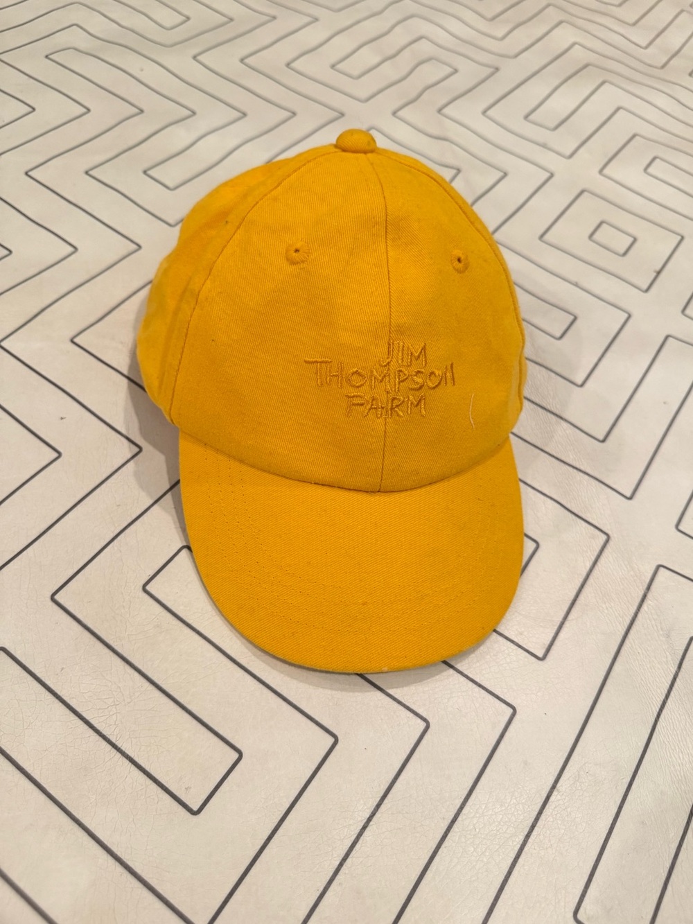 Jim Thompson Farm Yellow Cotton Cap